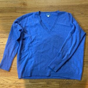 J. Crew women’s V-Neck Sweater 100% Cashmere